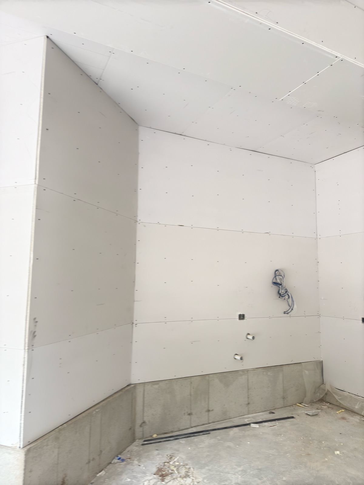 Custom Drywall Installation completed project